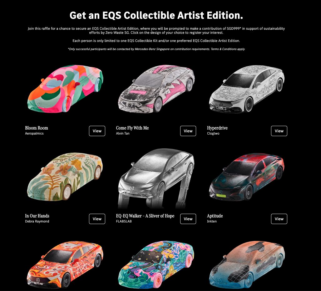 EQS Collectible Artist Editions