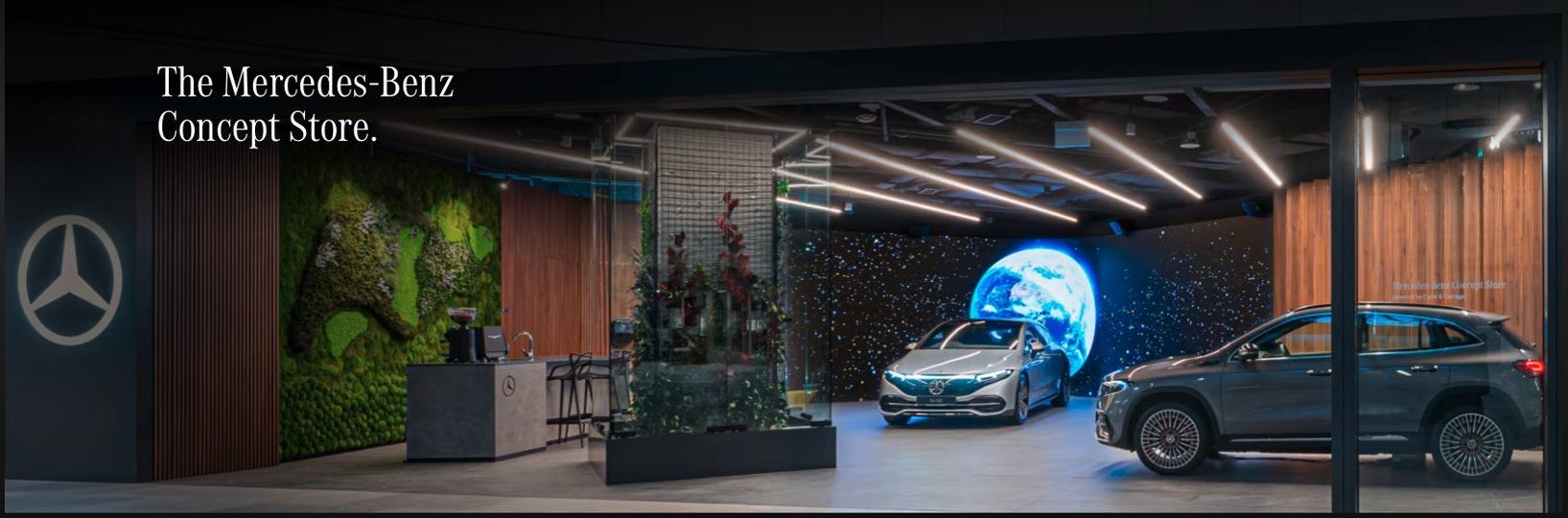The Mercedes-Benz Concept Store at Great World